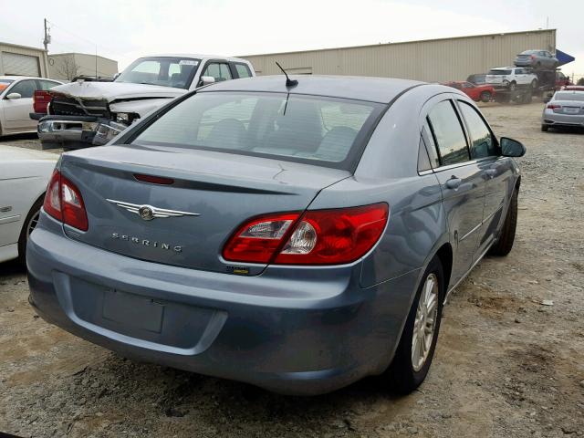 1C3LC56R47N589630 - 2007 CHRYSLER SEBRING TO BLUE photo 4