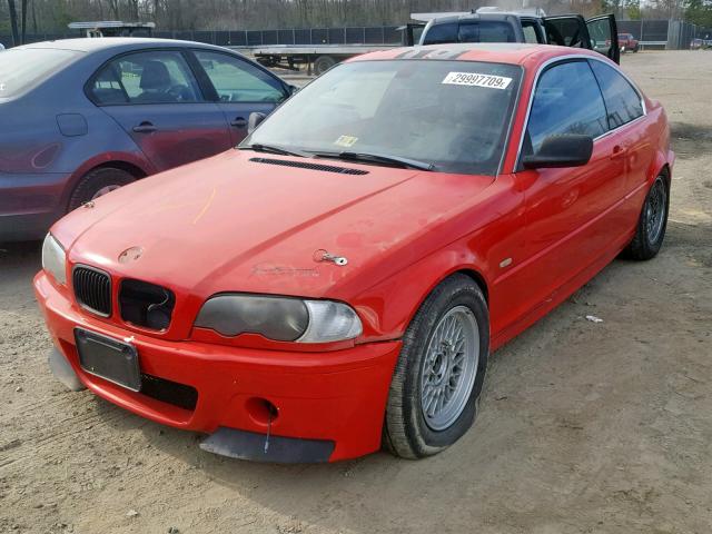 WBABM5347YJP01730 - 2000 BMW 328 CI RED photo 2