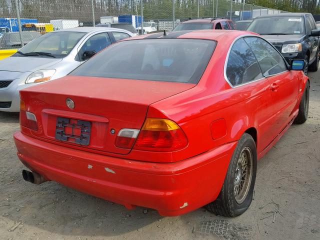 WBABM5347YJP01730 - 2000 BMW 328 CI RED photo 4