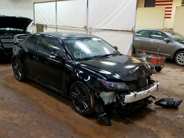 JTKJF5C77B3005831 - 2011 TOYOTA SCION TC BLACK photo 1