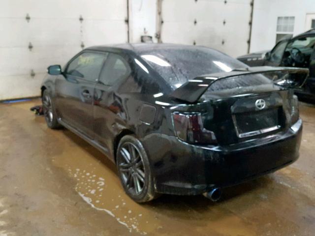 JTKJF5C77B3005831 - 2011 TOYOTA SCION TC BLACK photo 3