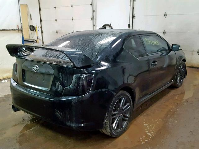 JTKJF5C77B3005831 - 2011 TOYOTA SCION TC BLACK photo 4