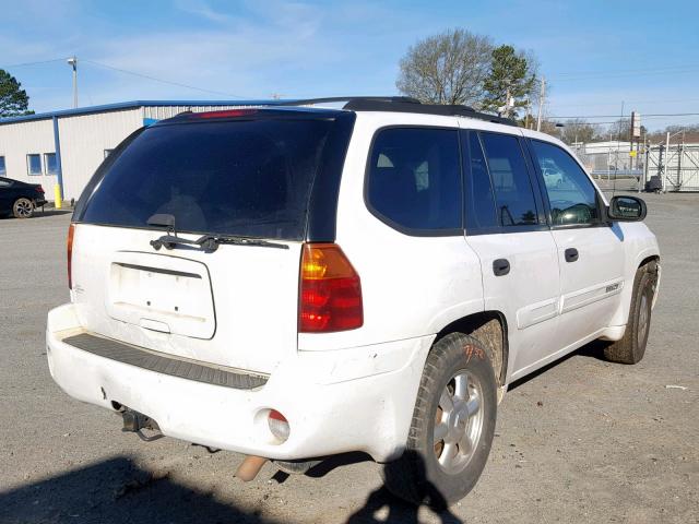 1GKDS13S452372570 - 2005 GMC ENVOY WHITE photo 4