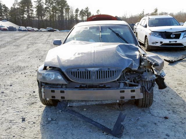 1LNHM87A24Y665361 - 2004 LINCOLN LS BROWN photo 9