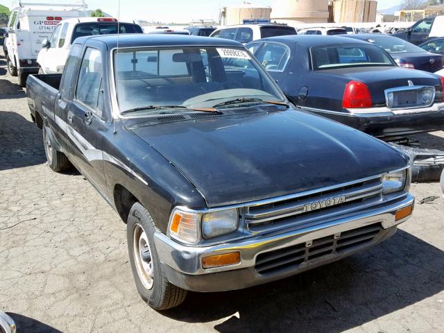 JT4RN93P9L0014215 - 1990 TOYOTA PICKUP 1/2 BLACK photo 1