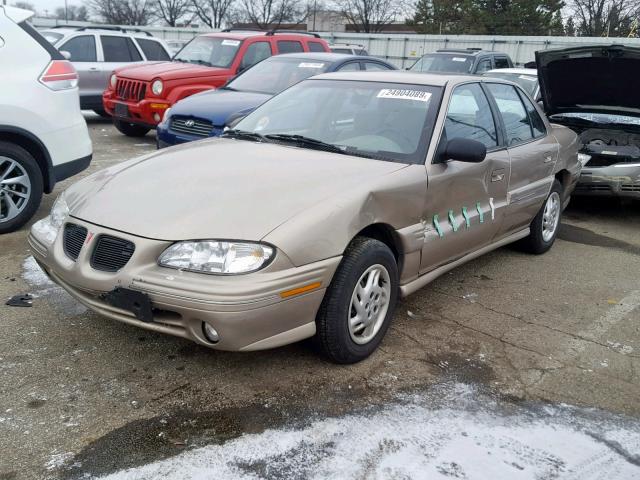 1G2NE52T6WC755984 - 1998 PONTIAC GRAND AM S TAN photo 2