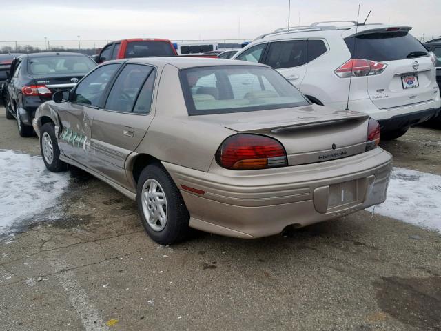 1G2NE52T6WC755984 - 1998 PONTIAC GRAND AM S TAN photo 3