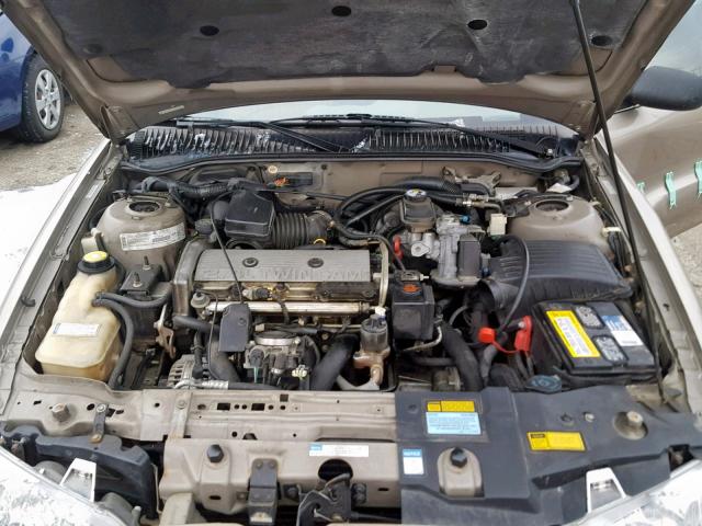 1G2NE52T6WC755984 - 1998 PONTIAC GRAND AM S TAN photo 7