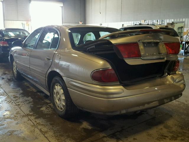 1G4HR54K1YU162592 - 2000 BUICK LESABRE LI TAN photo 3