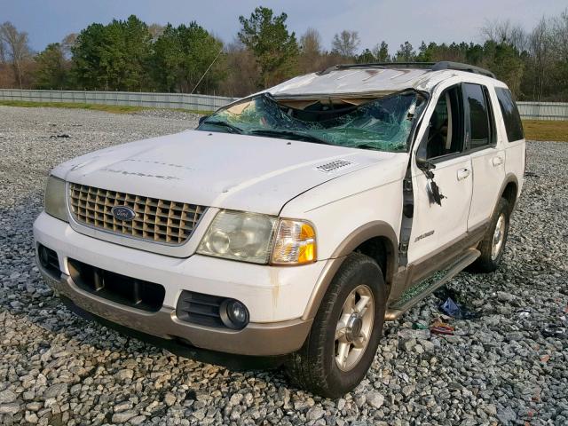 1FMZU64K22ZD00899 - 2002 FORD EXPLORER E WHITE photo 2