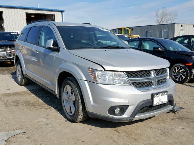 3D4PH1FG0BT552964 - 2011 DODGE JOURNEY MA SILVER photo 1