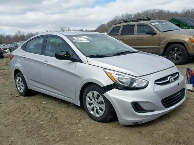 KMHCT4AE9HU316695 - 2017 HYUNDAI ACCENT SE SILVER photo 1