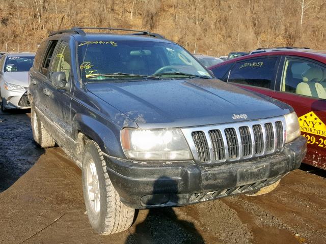 1J8GX48N43C520554 - 2003 JEEP GRAND CHER GRAY photo 1