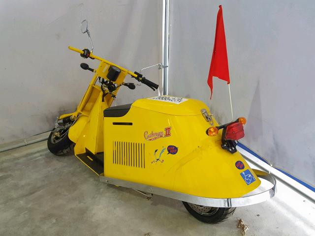1K9SS1146GG293146 - 2016 OTHER SCOOTER YELLOW photo 3