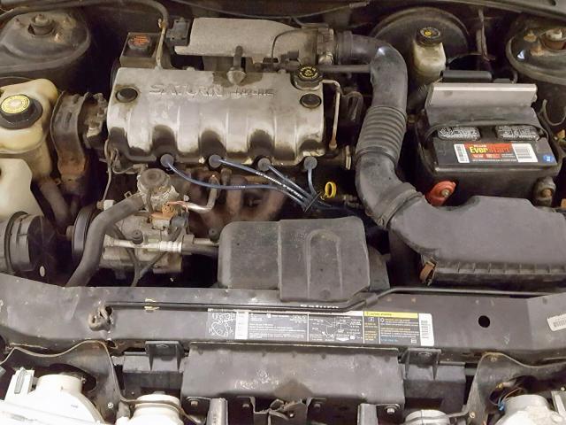 1G8ZH52831Z212396 - 2001 SATURN SL1 BLUE photo 7