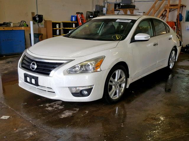 1N4BL3AP4FC177564 - 2015 NISSAN ALTIMA 3.5 WHITE photo 2