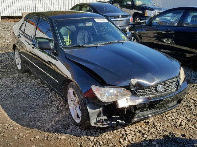 JTHBD192720044456 - 2002 LEXUS IS 300 BLACK photo 1