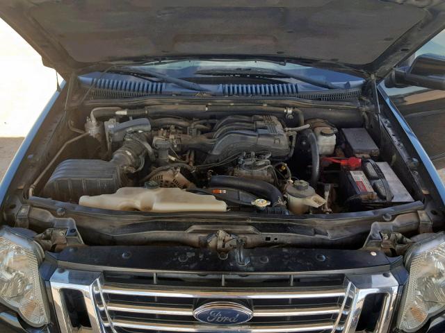 1FMEU64E17UB86763 - 2007 FORD EXPLORER E BLACK photo 7