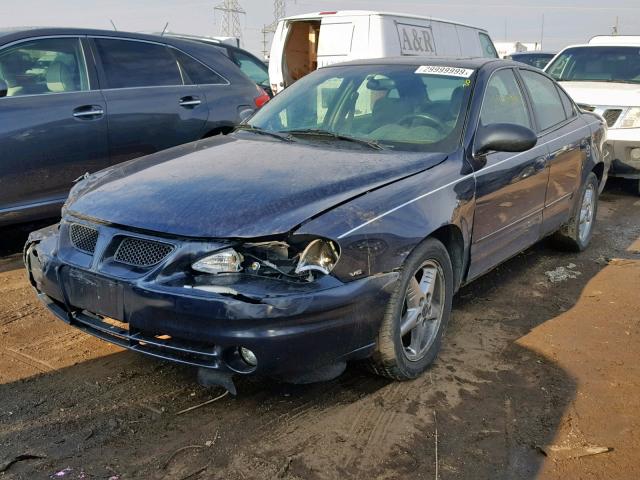 1G2NF52E94M589224 - 2004 PONTIAC GRAND AM S BLUE photo 2