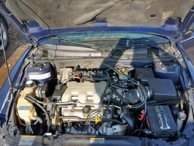 1G2NF52E94M589224 - 2004 PONTIAC GRAND AM S BLUE photo 7