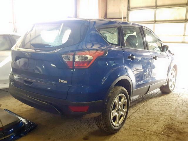 1FMCU0F73HUA89908 - 2017 FORD ESCAPE S BLUE photo 4