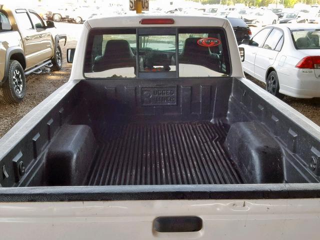 1FTYR10D07PA48312 - 2007 FORD RANGER WHITE photo 6