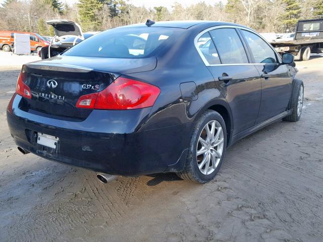 JNKCV61F79M053304 - 2009 INFINITI G37 BLACK photo 4