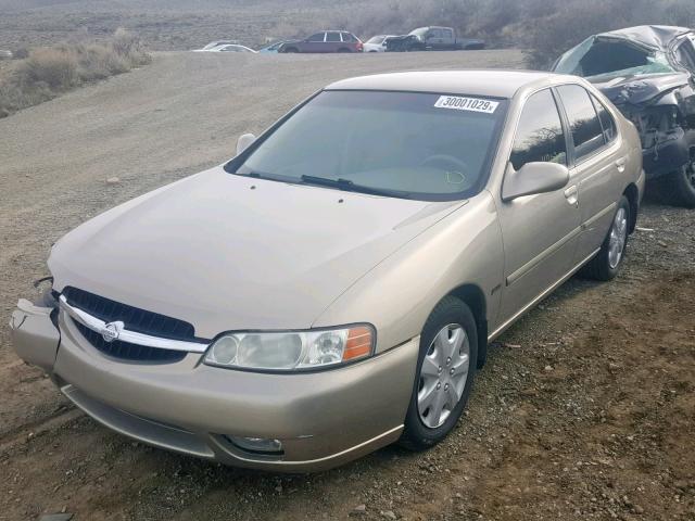 1N4DL01D01C212462 - 2001 NISSAN ALTIMA XE GOLD photo 2