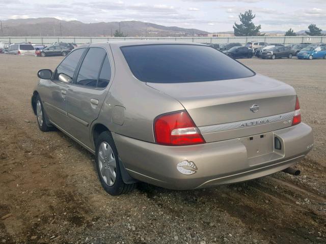 1N4DL01D01C212462 - 2001 NISSAN ALTIMA XE GOLD photo 3