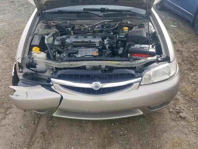 1N4DL01D01C212462 - 2001 NISSAN ALTIMA XE GOLD photo 7