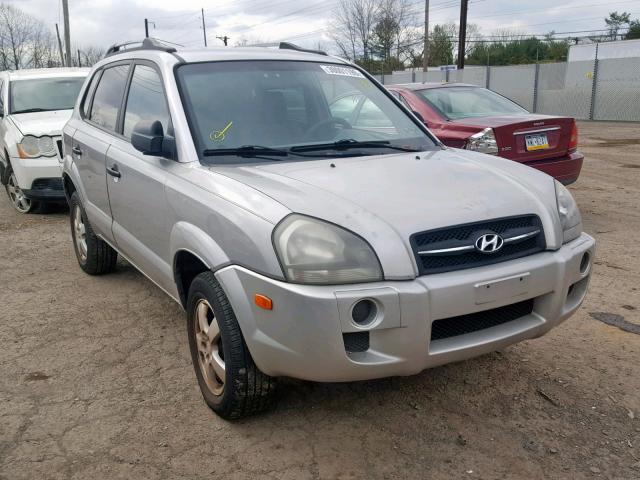 KM8JM12B65U068974 - 2005 HYUNDAI TUCSON GL GRAY photo 1