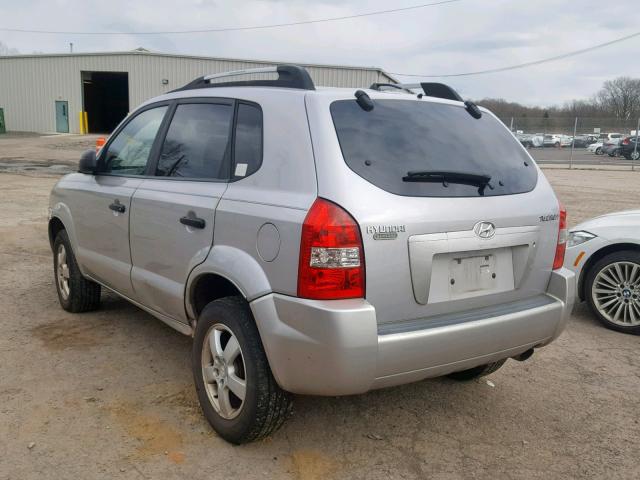 KM8JM12B65U068974 - 2005 HYUNDAI TUCSON GL GRAY photo 3