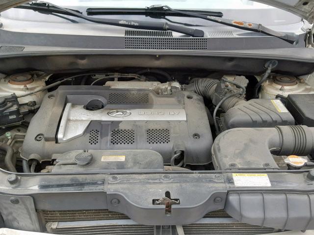 KM8JM12B65U068974 - 2005 HYUNDAI TUCSON GL GRAY photo 7