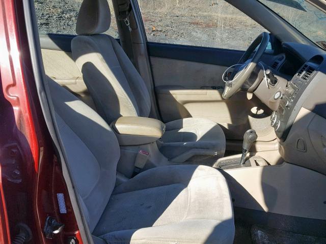 KNAFE121375420370 - 2007 KIA SPECTRA EX BURN photo 5