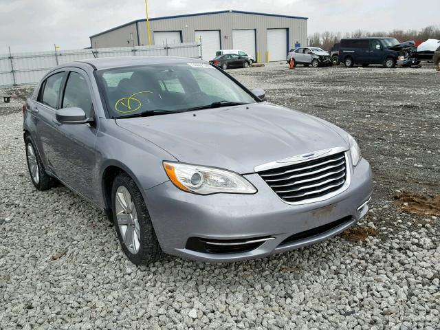 1C3CCBBB9EN197988 - 2014 CHRYSLER 200 TOURIN GRAY photo 1