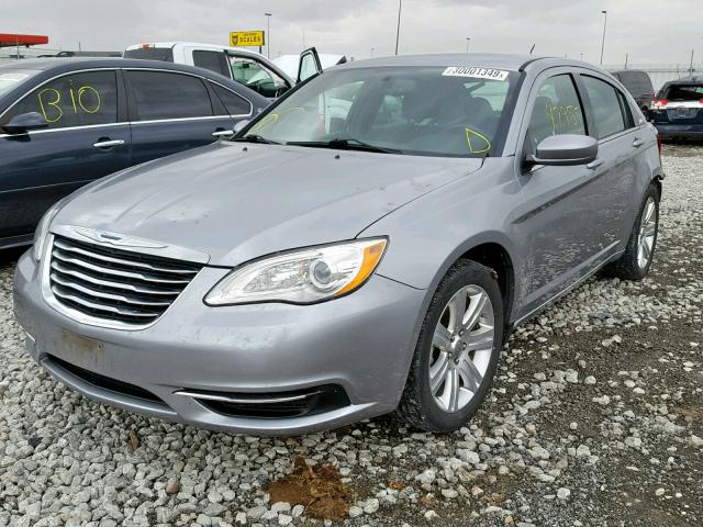 1C3CCBBB9EN197988 - 2014 CHRYSLER 200 TOURIN GRAY photo 2