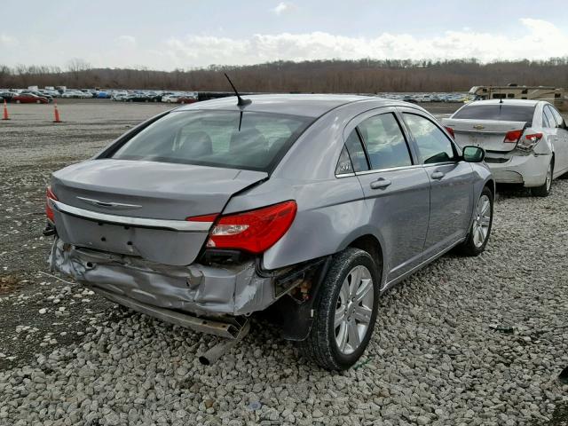 1C3CCBBB9EN197988 - 2014 CHRYSLER 200 TOURIN GRAY photo 4