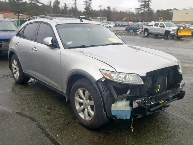 JNRAS08W83X200644 - 2003 INFINITI FX35 SILVER photo 1