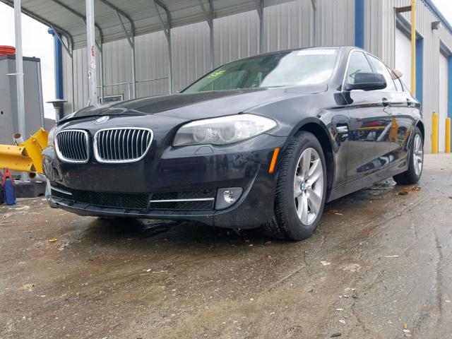 WBAXH5C54CDW08576 - 2012 BMW 528 XI BLACK photo 2