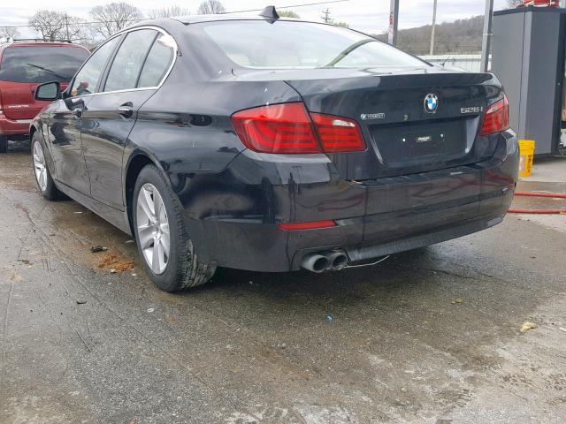 WBAXH5C54CDW08576 - 2012 BMW 528 XI BLACK photo 3