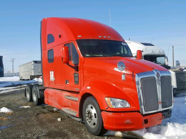 1XKFDP9X3CJ318298 - 2012 KENWORTH CONSTRUCTI RED photo 1