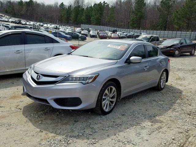 19UDE2F72JA000808 - 2018 ACURA ILX PREMIU SILVER photo 2