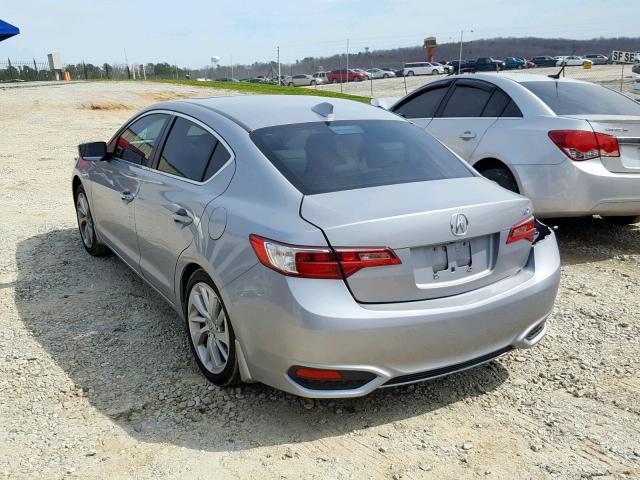 19UDE2F72JA000808 - 2018 ACURA ILX PREMIU SILVER photo 3