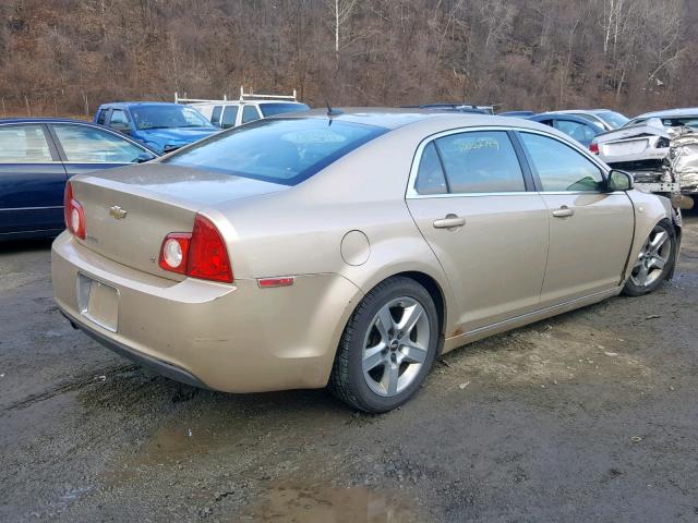 1G1ZH57B08F170655 - 2008 CHEVROLET MALIBU 1LT ოქროსფერი ფოტო 4