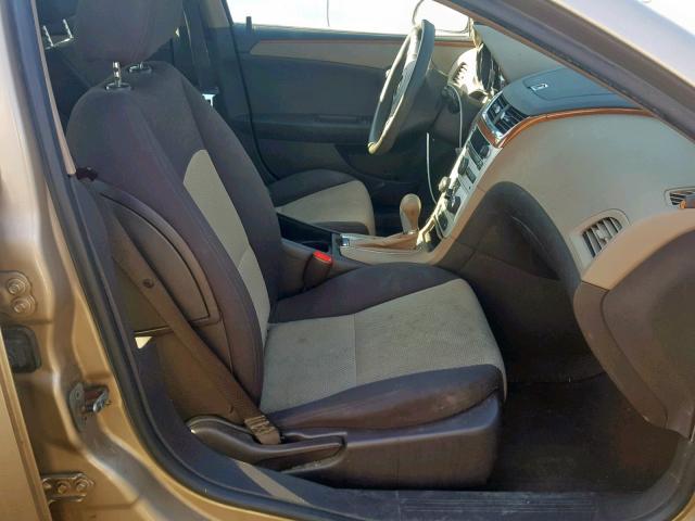 1G1ZH57B08F170655 - 2008 CHEVROLET MALIBU 1LT ოქროსფერი ფოტო 5