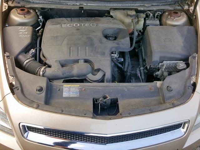 1G1ZH57B08F170655 - 2008 CHEVROLET MALIBU 1LT ოქროსფერი ფოტო 7