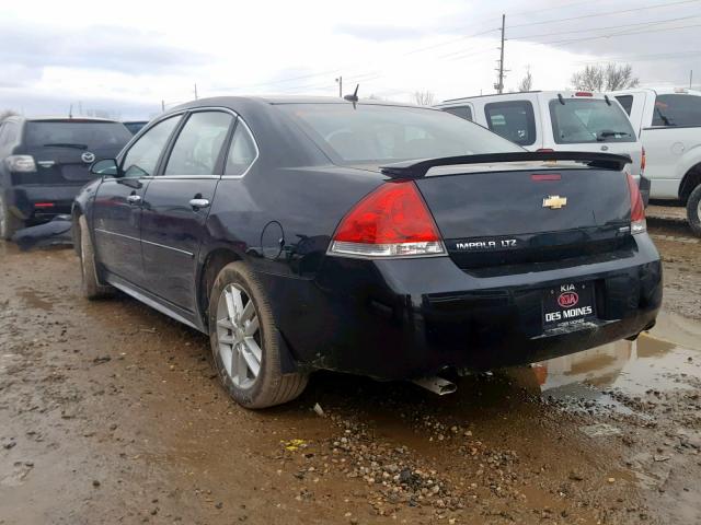 2G1WC5E3XE1181226 - 2014 CHEVROLET IMPALA LIM BLACK photo 3