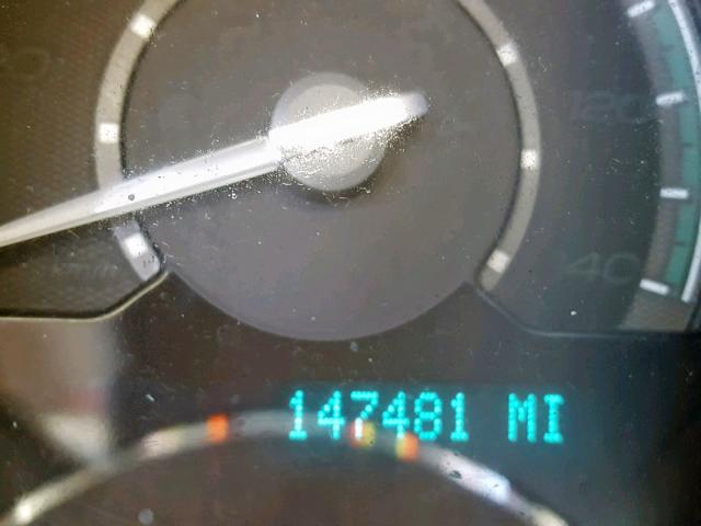 1G1ZG57B39F152526 - 2009 CHEVROLET MALIBU LS WHITE photo 8