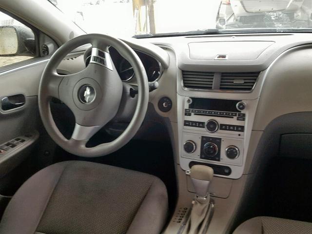 1G1ZG57B39F152526 - 2009 CHEVROLET MALIBU LS WHITE photo 9