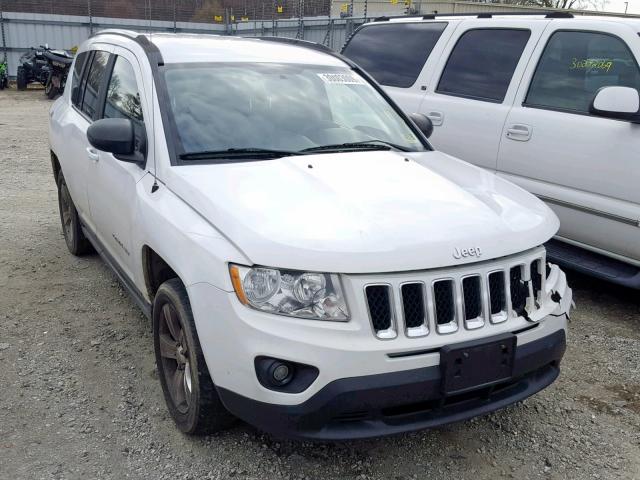 1C4NJDBB1CD632978 - 2012 JEEP COMPASS SP WHITE photo 1